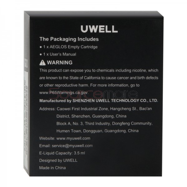 Uwell Aeglos Empty Pod Cartridge