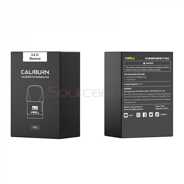 Uwell Caliburn G3 Pod Cartridge