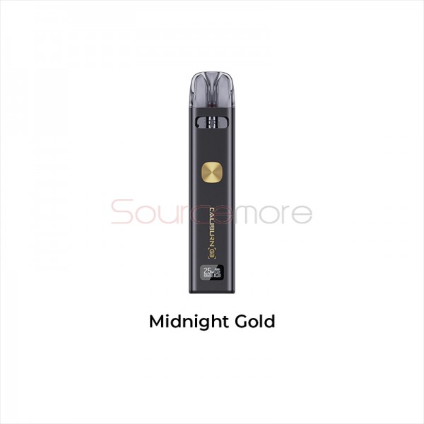 Uwell Caliburn G3 Pod Kit Midnight Gold