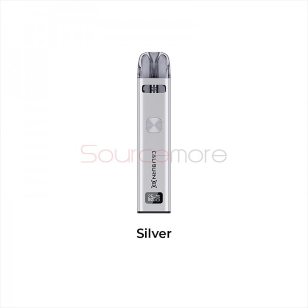 Uwell Caliburn G3 Pod Kit Silver