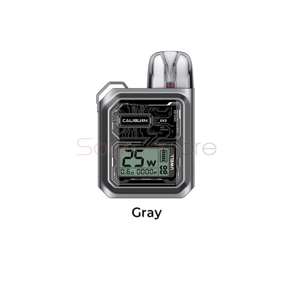 Uwell Caliburn GK3 Pod Kit Gray