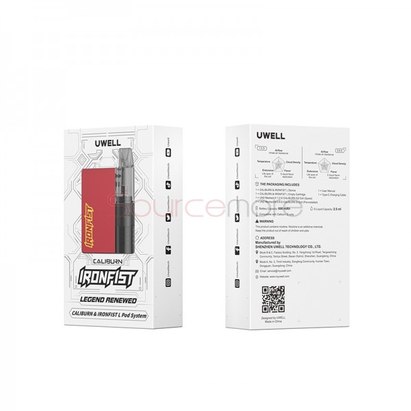 Uwell Caliburn & Ironfist L Pod Kit