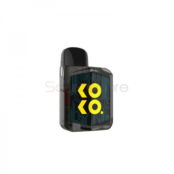Uwell Caliburn KOKO Prime Vision Kit Dark Translucent Cyber Blue