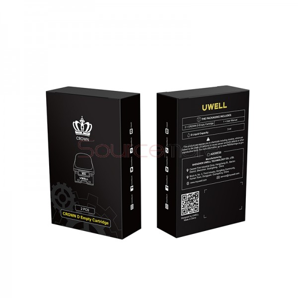 Uwell Crown D Empty Pod Cartridge