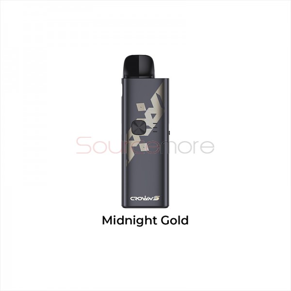 Uwell Crown S Pod Kit Midnight Gold