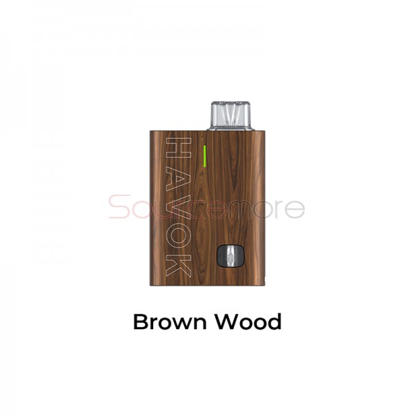 Uwell Havok R Pod Kit Brown Wood