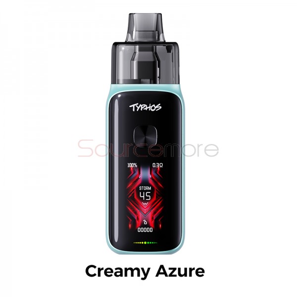 Uwell Typhos Pro Pod Kit Creamy Azure