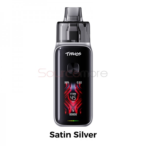 Uwell Typhos Pro Pod Kit Satin Silver