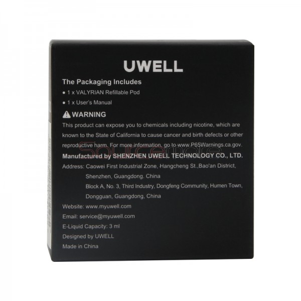 Uwell Valyrian Empty Pod Cartridge