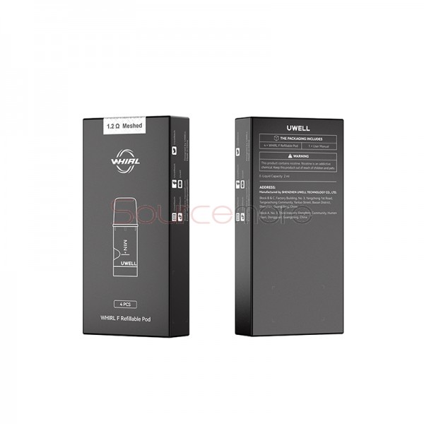 Uwell Whirl F Refillable Pod Cartridge