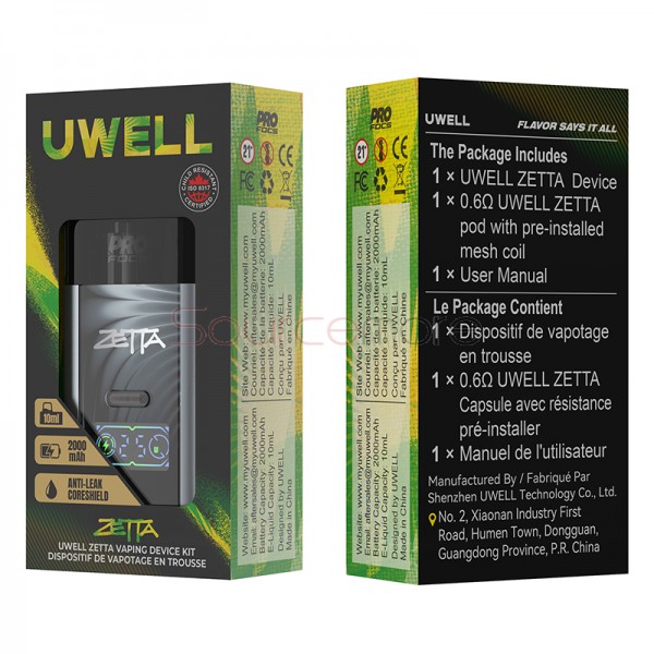 Uwell Zetta Pod Kit