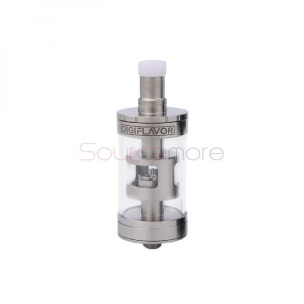 Digiflavor Siren GTA 5ml Liquild Capacity Mouth to Lung Genisis Tank Atomizer 25mm Diameter Version- Silver