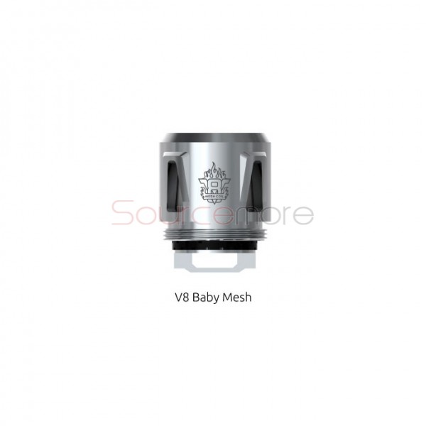 SMOK TFV12 Baby Prince Replacement Coil Head V8 Baby Mesh Coil Head 5pcs-0.15ohm