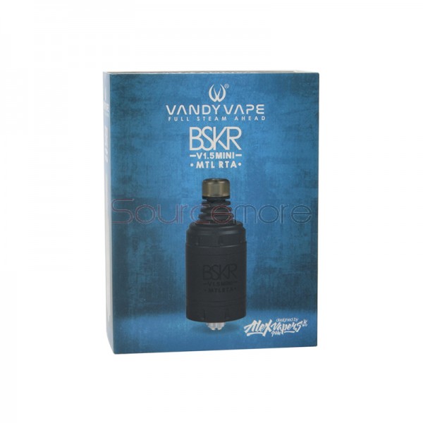 Vandy Vape Berserker V1.5 Mini MTL RTA - Matte Black