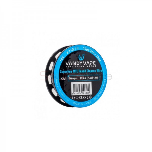 Vandy Vape Superfine MTL Fused Clapton Wire KA1 32ga*2+38ga 
