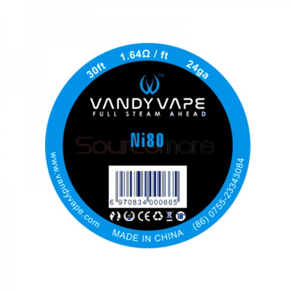 Vandy Vape Pure Nickel Ni80 24GA Wire