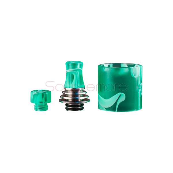 Vapefly Brunhilde MTL RTA Short Drip+Long Drip+Tube Green