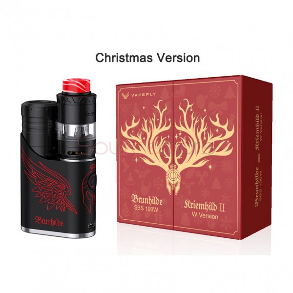 Vapefly Brunhilde SBS 100W Kit Christmas Version Black