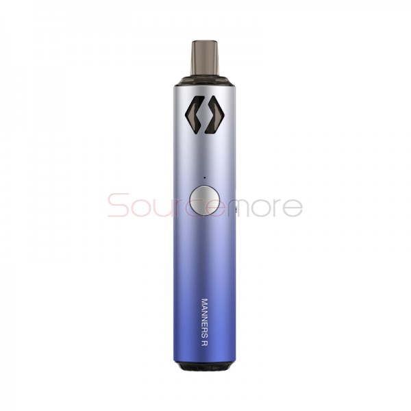 Vapefly Manners R Pod Kit Blue & Silver