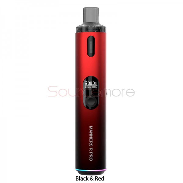 Vapefly Manners R Pro Kit Black & Red