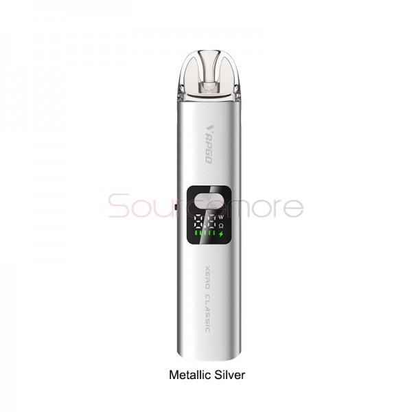 VAPGO XERO Classic Kit Metallic Silver