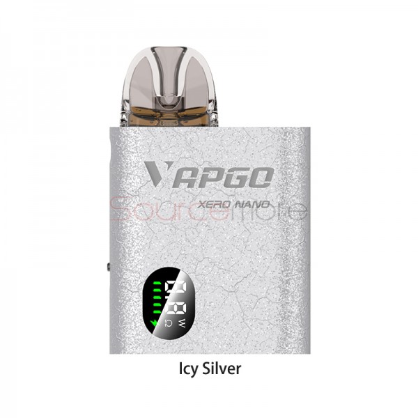 VAPGO Xero Nano Kit Icy Silver
