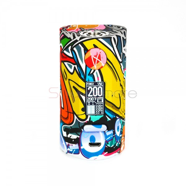 Vapor Storm Puma 200W TC Box Mod Powered By Dual 18650 Batteries