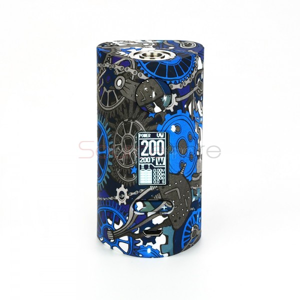 Vapor Storm Puma 200W TC Box Mod Powered By Dual 18650 Batteries