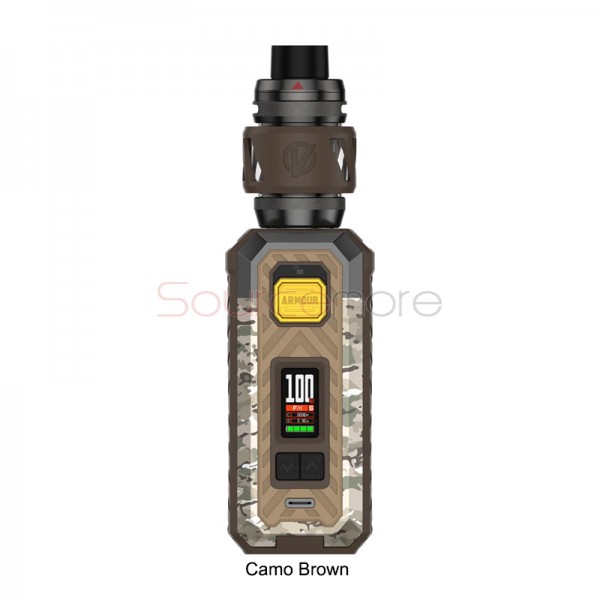 Vaporesso Armour S Kit with iTank T Camo Brown