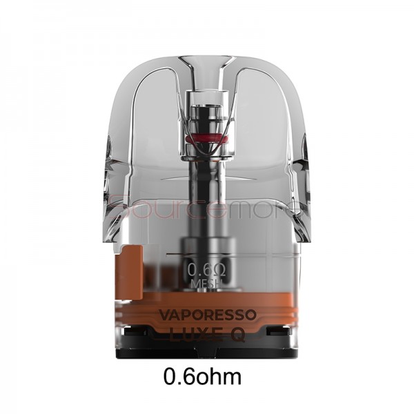 Vaporesso LUXE Q Pod Cartridge 3ml 0.6ohm 4pcs