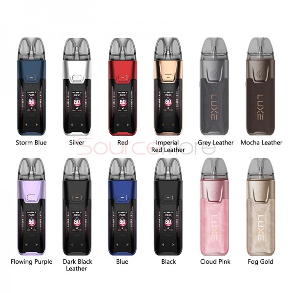 vaporesso luxe xr max 2 black leather Vaporesso Luxe XR Max 2 Kit 3200mAh 80W