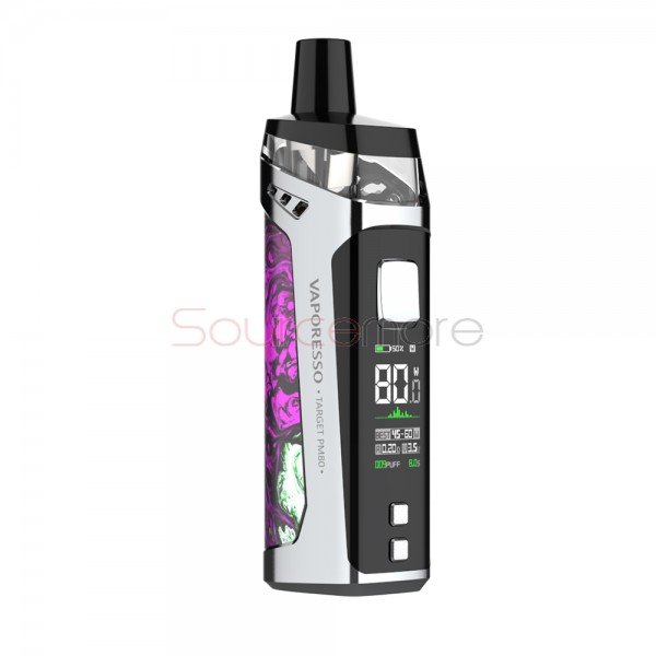 Vaporesso Target PM80 Kit Silver Purple