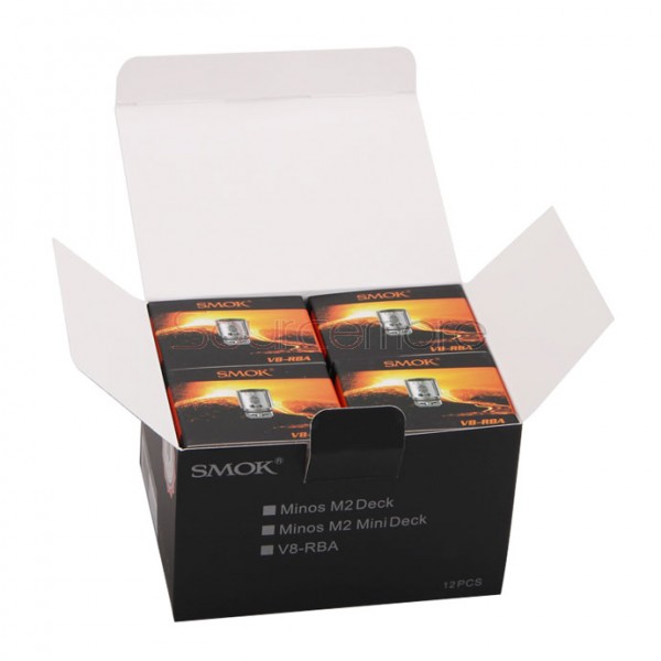 Smok Replacement Coil V8 RBA for TFV8 Tank Patented Fused with 18mm Deck- 0.28ohm