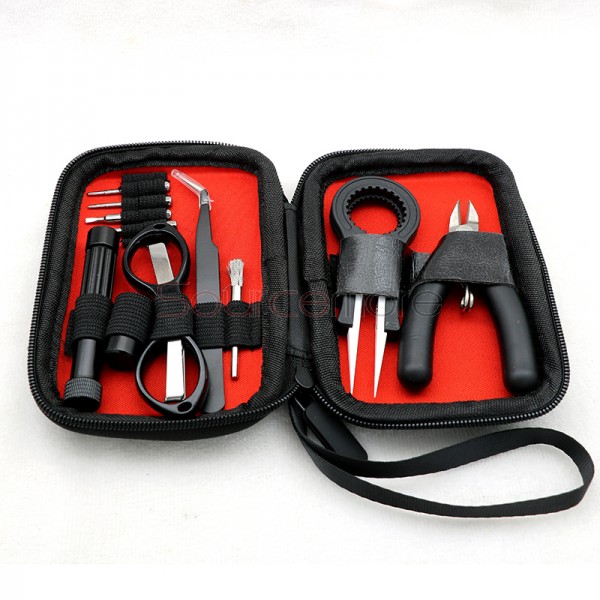 Vivismoke Premium Mini Vape Tool Kit Black