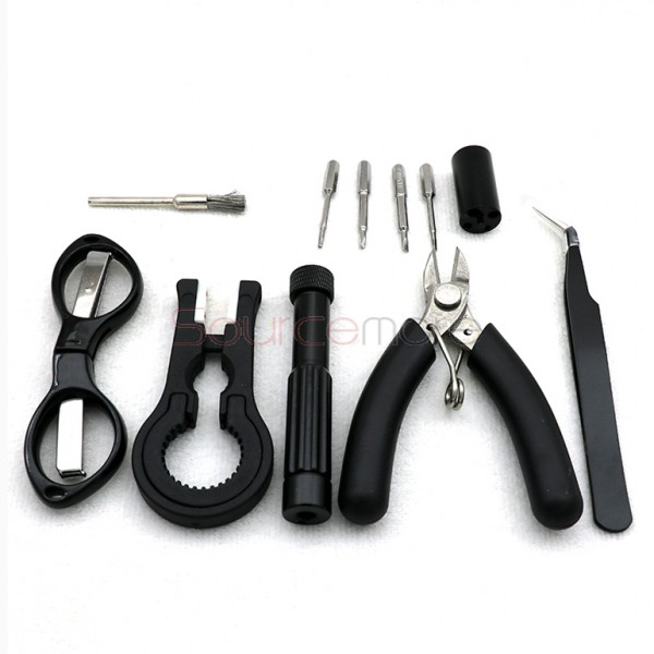 Vivismoke Premium Mini Vape Tool Kit Black
