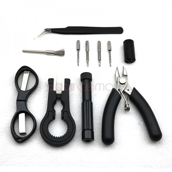 Vivismoke Premium Mini Vape Tool Kit Black