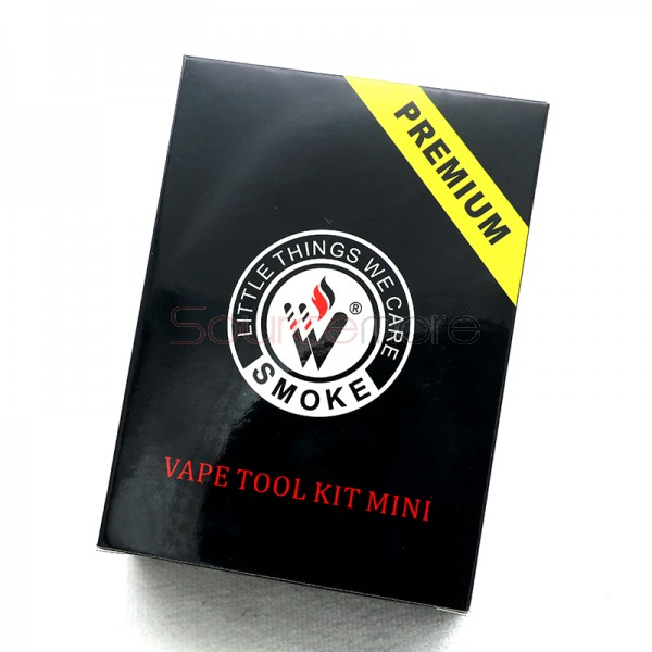 Vivismoke Premium Mini Vape Tool Kit Black
