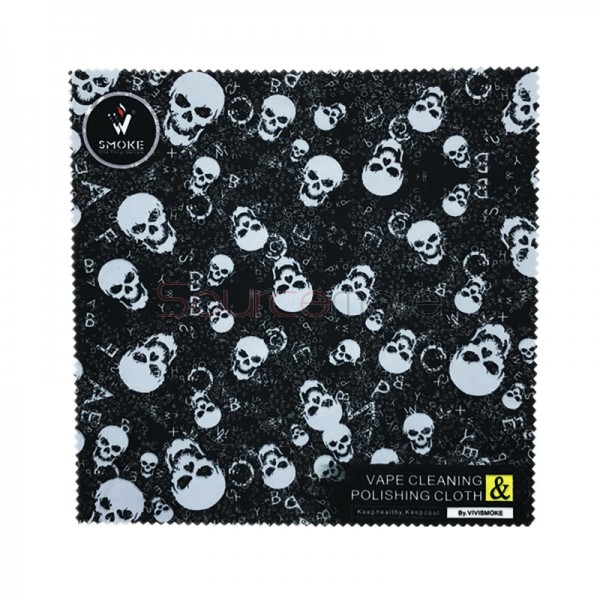 Vivismoke Vape Cleaning&Polishing Cloth Skull Army-Vape