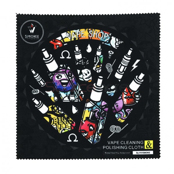 Vivismoke Vape Cleaning&Polishing Cloth Graffiti-Vape