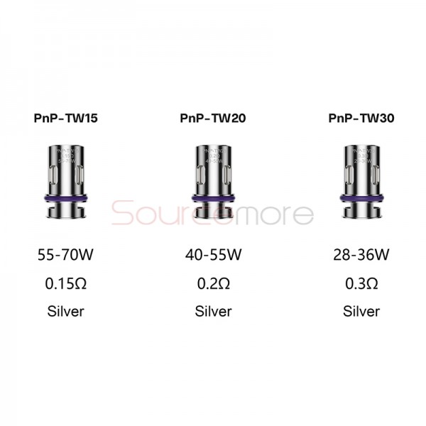 VOOPOO PnP Coil Head PnP-TW15 0.15ohm