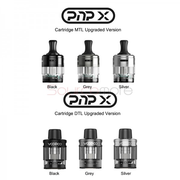 VOOPOO PnP X Empty Pod Cartridge Upgraded Version