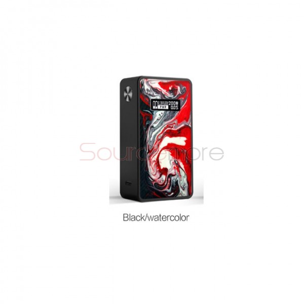 Sigelei Snowwolf 200W R Mod Powered by Dual 18650 Cells-Rainbow/Watercolor