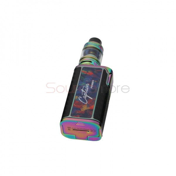 IJOY Captain PD1865 225W Kit  with Captain S Sub Ohm 4.0ml Tank - Rainbow
