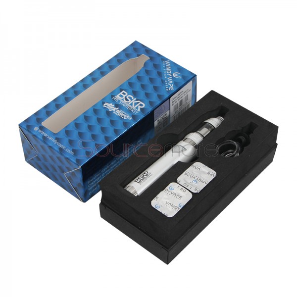 Vandy Vape Berserker MTL Starter Kit with Built-in 1100mAh Battery - White