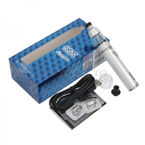 Vandy Vape Berserker MTL Starter Kit with Built-in 1100mAh Battery - White