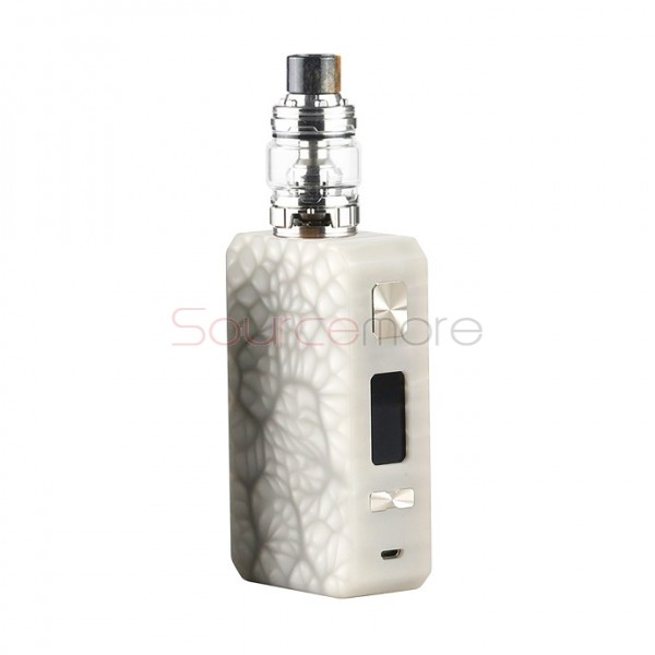 Eleaf Saurobox 220W Kit with ELLO Duro Tank - White