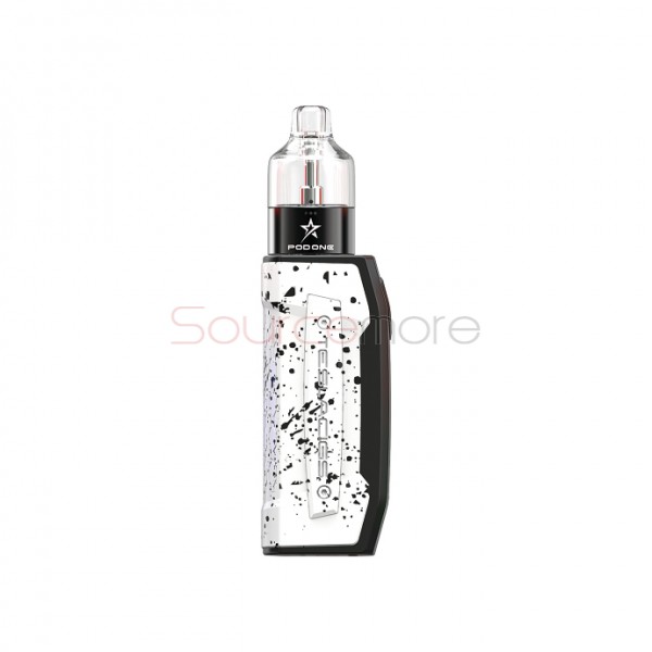 Tesla Falcons Starter Kit with Pod One Atomizer - White