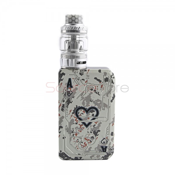 Tesla Poker 218 Kit with Tallica Mini Tank - White