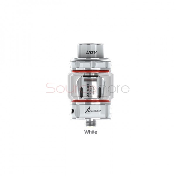 IJOY Avenger Subohm Tank - White