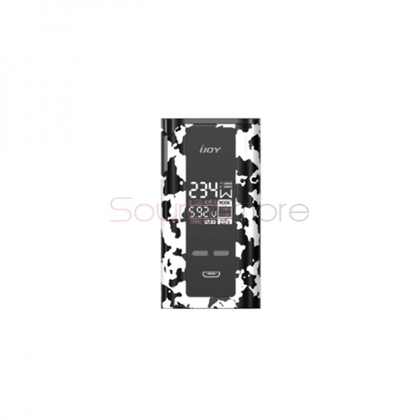 IJOY Captain PD270 234W New Box Mod 6000mAh - White with black camouflage